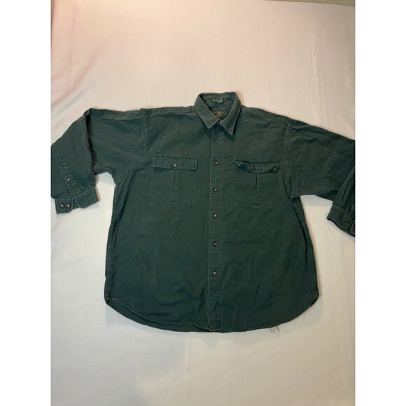 Orvis Other - Orvis Mens Vintage Green Button-Up Long Sleeve Shirt XL